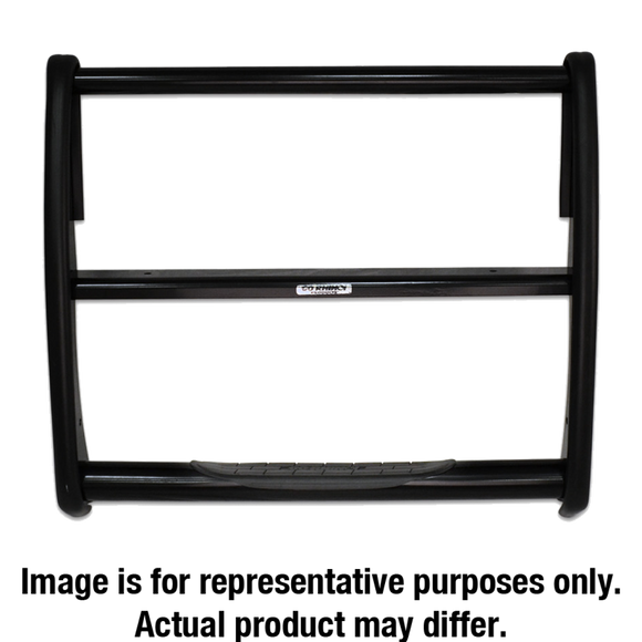 Go Rhino 04-04 Ford F-150 3000 Series StepGuard - Black (Center Grille Guard Only)
