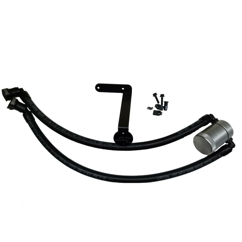 J&L 2011-2024 Ford F-150 2.7L/3.5L/5.0L Passenger Side Oil Separator 3.0 - Clear Anodized