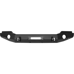 Westin 18-20 Jeep Wrangler JL WJ2 Full Width Front Bumper - Textured Black