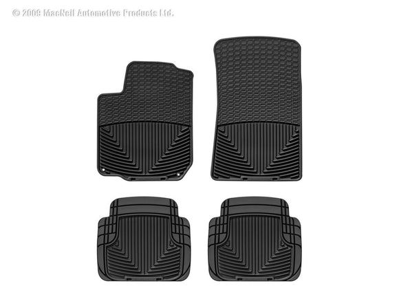 WT Rubber Mats - Front - Blk