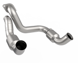 Kooks 20-22 Ford F250 7.3L V8 / Ford F350 7.3L V8 3in SS High Output Green Catted Connecting Pipes