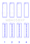 King Nissan VQ35DE (Size STD) Performance Main Bearing Set