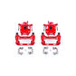 Power Stop 05-10 Scion tC Front Red Calipers w/Brackets - Pair