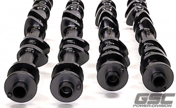 GSC P-D Nissan VR38DETT S6 Camshafts 294/302 Billet (For Top End/Drag Race Methanol Fuel Only)