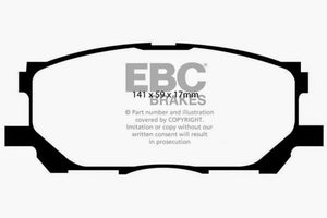 EBC 04-07 Lexus RX330 3.3 Yellowstuff Front Brake Pads