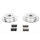 Power Stop 06-13 Lexus IS250 Rear Z23 Evolution Sport Brake Kit