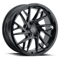 Method Raised MR801 20x10 / 6x5.5 BP / -18mm Offset / 106.25mm Bore - Gloss Black Milled Wheel