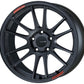 Enkei GTC01RR 18x9.5 5x114.3 35mm Offset Matte Gunmetallic Wheel *Will not fit STI*