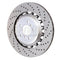 SHW 11-16 BMW M5 4.4L Right Rear Cross-Drilled Lightweight Brake Rotor (34212284104)