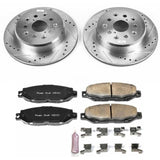 Power Stop 95-00 Lexus LS400 Rear Z23 Evolution Sport Brake Kit