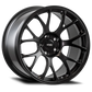 Konig Forged F1M 18X9.5 5X114.3 ET35 Satin Black Knurled Bead