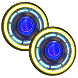 Oracle Oculus 7in ColorSHIFT Bi-LED Projector Headlights for Jeep Wrangler JK SEE WARRANTY