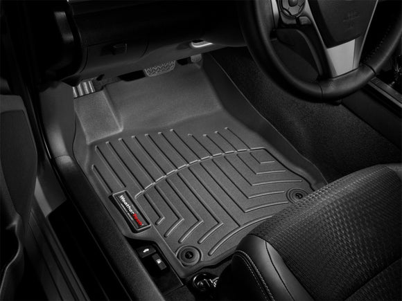 WeatherTech 11+ Ford Mustang Front FloorLiner - Black