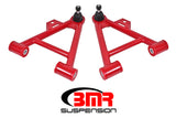 BMR 79-93 Fox Mustang Lower Non-Adj. A-Arms (Coilover Only) w/ STD. Ball Joint (Poly) - Red