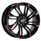 Enkei GW8 17x7 4x100/114.3 42mm Offset 72.6 Bore Matte Black Wheel