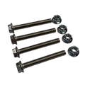 Kooks Locking Ball and Socket Bolt Kit (2 Bolts/2 Nuts/Locking Hardware)