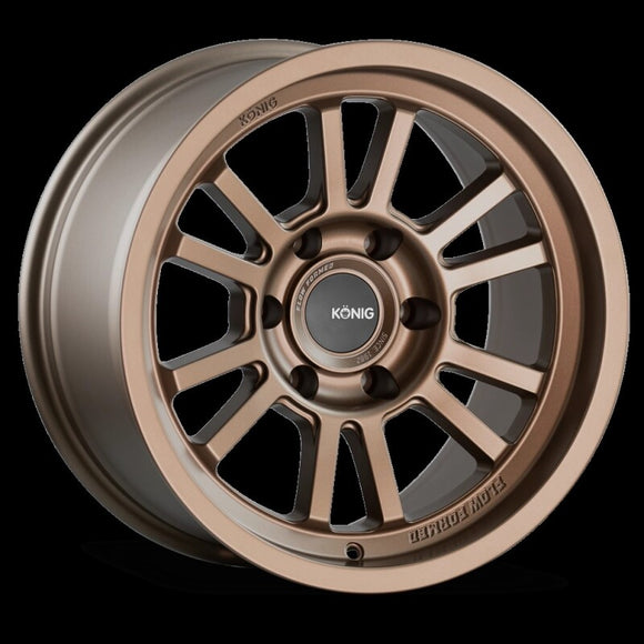 Konig HT1 17X8.5 6X139.7 ET-6 Satin Bronze