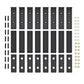 Westin Grate Steps Running Boards 86 in - Textured Black