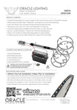 Oracle LED Illuminated Wheel Rings for UTV/ATV & SXS Vehicles - ColorSHIFT w/o Cntrl SEE WARRANTY