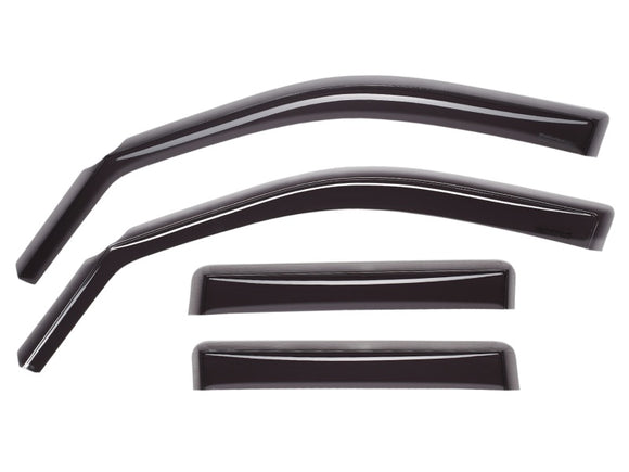 WeatherTech 13+ Nissan Altima Front and Rear Side Window Deflectors - Dark Smoke