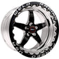 Weld S71 17x10 / 5x120mm BP / 7.2in. BS Black Wheel (High Pad) - Black Single Beadlock MT