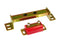 Prothane 99-04 Ford Mustang Trans Mount & Crossmember Kit - Red