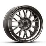 fifteen52 Holeshot RSR 18x8.5 5x108 42mm ET 63.4mm Center Bore Magnesium Grey w/ Gloss Lip