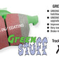 EBC 03-04 Mazda Protege 2.0 Turbo (Mazdaspeed) Greenstuff Rear Brake Pads