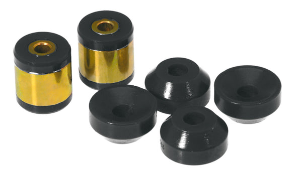 Prothane 96-00 Honda Civic Upper/Lower Rear Shock Bushing - Black