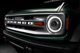 Oracle 2021+ Ford Bronco Oculus  Bi-LED Projector Headlights - Amber/White Switchback SEE WARRANTY