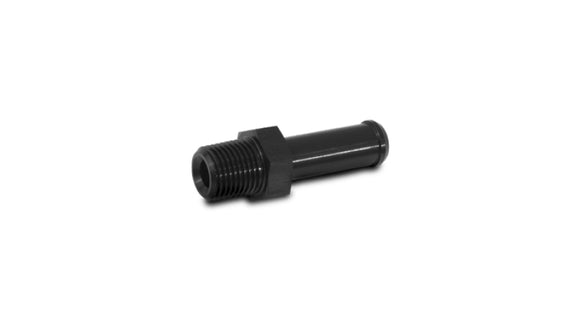 Vibrant Male NPT to Hose Barb Straight Adapter Fitting NPT Size 1/16in Hose Size 3/16in