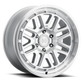 Method Raised MR804 20x9 / 6x5.5 BP / 0mm Offset / 106.25mm Bore - Machined - Clear Coat Wheel
