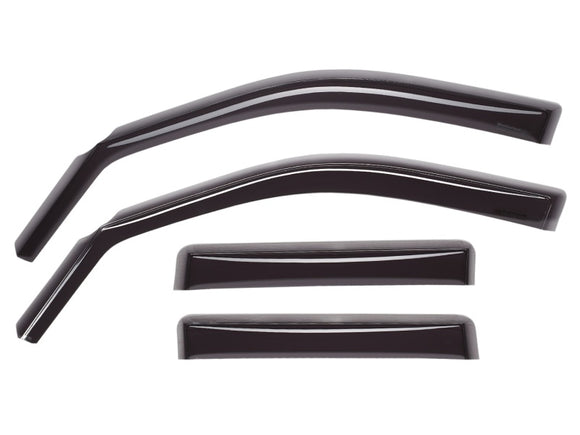 WeatherTech 23-24 Toyota Sequoia Front&Rear Side Window Deflectors - Dark Tint