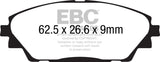 EBC 14+ Mazda 3 2.0 (Japan Build) Redstuff Front Brake Pads