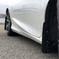 Rally Armor 16-21 Honda Civic Si Black UR Mud Flap w/White Logo