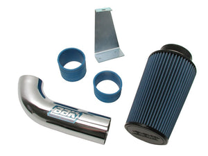 BBK 86-93 Mustang 5.0 Cold Air Intake Kit - Standard Style - Chrome Finish