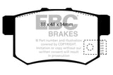 EBC 01-03 Acura CL 3.2 Greenstuff Rear Brake Pads