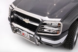 AVS 03-05 Chevy Silverado 1500 Aeroskin Low Profile Acrylic Hood Shield - Smoke