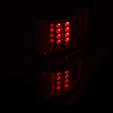 ANZO 2009-2013 Ford F-150 LED Taillights Black