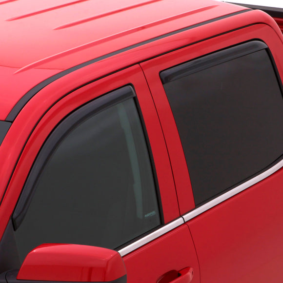 AVS 97-01 Mercury Mountaineer Ventvisor In-Channel Front & Rear Window Deflectors 4pc - Smoke