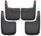 Husky Liners 2015-2017 Ford F-150 w/o Fender Flares Front and Rear Mud Guards - Black