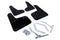 Rally Armor 12-19 Ford Focus ST / 16-19 RS Black Mud Flap w/Grey Logo