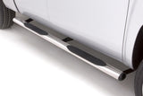 Lund 10-17 Dodge Ram 2500 Crew Cab 4in. Oval Straight SS Nerf Bars - Polished