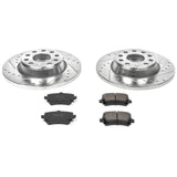 Power Stop 06-09 Audi A3 Rear Z23 Evolution Sport Brake Kit