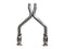 BBK 11-14 Mustang 3.7 V6 Short Mid X Pipe With Catalytic Converters 2-1/2 For BBK Long Tube Headers