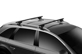 Thule SquareBar 118 Load Bars for Evo Roof Rack System (2 Pack / 47in.) - Black