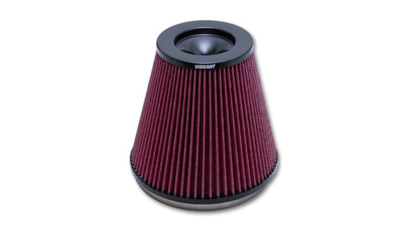 Vibrant The Classic Perf Air Filter 5in Cone OD x 7in Height x 7in Flange ID