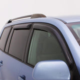 AVS 04-12 Chevy Colorado Ext. Cab Ventvisor Outside Mount Window Deflectors 4pc - Smoke