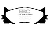 EBC 13+ Lexus ES300h 2.5 Hybrid Greenstuff Front Brake Pads