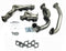 JBA 95-00 Toyota 3.4L V6 w/o EGR 1-1/2in Primary Raw 409SS Cat4Ward Header